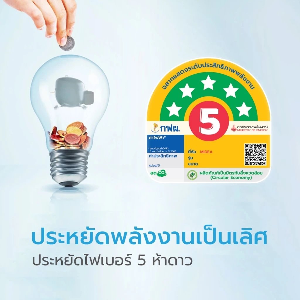 ตู้เย็น 1 ประตู Midea รุ่น MD-RD121FG28-TH (Black) ความจุ 93 ลิตร ขนาด 3.3Q (สีดำ)_4